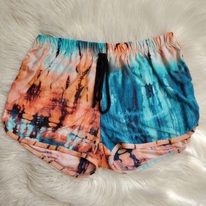 Fashion Nova Tie Dye shorts